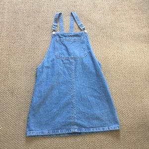 Top shop Denim Overrall dress